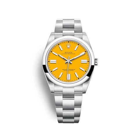 rolex op yellow dial|Rolex datejust 41 oystersteel price.